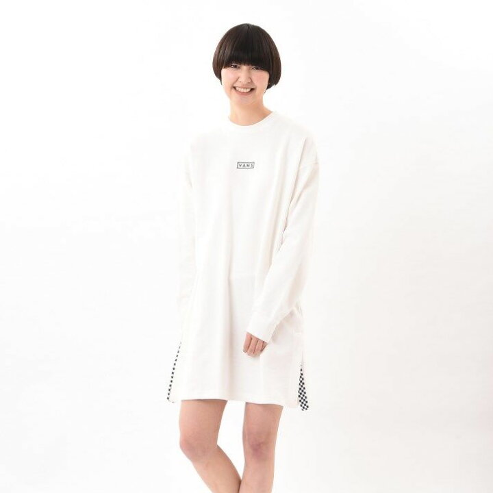 楽天市場 Vansウェア California Dept O P ヴァンズ ワンピース Cdss Go04 White Abc Mart Sports