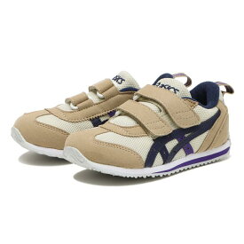 キッズ 【ASICS】 アシックス 16-18 IDAHO MINI 4 アイダホ ミニ 4 1144A236 200 BEIGE/NAVY