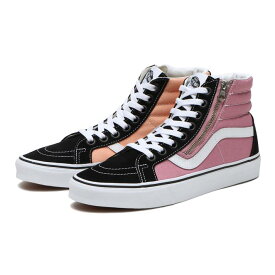 【VANS】 ヴァンズ SK8-HI REISSUE SIDE ZIP スケートハイリイシューサイドジップ VN0007NZPCA PURPLE/BLACK