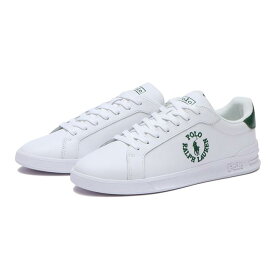 【POLO R.LAUREN】 ポロラルフローレン HRT CRT CL-SNEAKERS ヘリテージ コート MAPSFTW0CT20292 WHITE/FOREST
