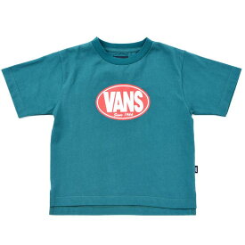 キッズ 【VANS】 ヴァンズ K Classic Logo Big TEE ショートスリーブ 123R5010400 ABC-MART限定 GREEN