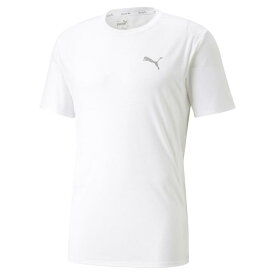 【PUMA ウェア】 プーマ ウェア M RUN FAV SS TEE ショートスリーブ 523685 02WHT