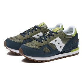 キッズ 【SAUCONY】 サッカニー (18-22)SHADOW ORIGINAL シャドウオリジナル SK266352 GREEN/NAVY