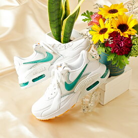 【NIKE】 ナイキ WMNS AIR MAX EXCEE エア マックス エクシー WDJ2003 100WHITE/GRNS