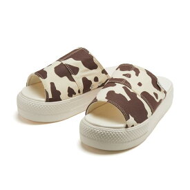 レディース 【CONVERSE】 コンバース AS PLTS COWSPOT SANDAL オールスター PLTS カウスポット サンダル 31308340 OFF WHITE