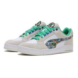 【PUMA】 プーマ SLIPSTREAM LO SUPER COMIC スリップストリーム ロウ スーパー コミック 389428 01WHT/G.GREEN