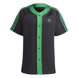 【adidas】 アディダス M CL+ SS BB SHIRT(COLLEGE) ショートスリーブ II5782 BLACK/GREEN