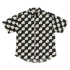 【VANS】 ヴァンズ M RUN SMILEY SHIRT ショートスリーブ VN000EVSCAF SMILEY CHK