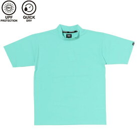 ≪VANS Coast to Coast Collection≫ 【VANS】 ヴァンズ M CHECKER CIRCLE MOCKNECK TEE ショートスリーブ 123K1040201 ABC-MART限定 TURQUOISE