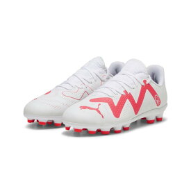 【PUMA】 プーマ FUTURE PLAY HG + MID JR フューチャー プレイ HG + MID JR 107389 01WHT