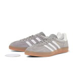 【ADIDAS】 アディダス GAZELLE INDOOR ガゼル インドア ID0978 GREY/FTWR/GUM