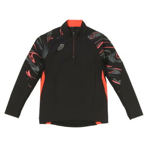yASICSz AVbNX WINDBARRIER HALFZIP TOP EChoAn[tWbv gbv 2101A242.002