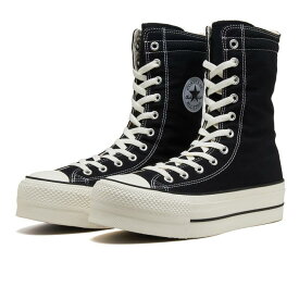 レディース 【CONVERSE】 コンバース AS (R) LIFTED KNEE-HI オールスター (R) リフテッド ニーハイ 31310210 BLACK