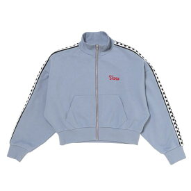 【VANS】 ヴァンズ W Checker ZIP Sweat スウェット 124R3090200 ABC-MART限定 BLUE