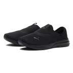 【PUMA】 プーマ COMET SLIP ON WIDE コメット スリップオン ワイド 309937 ABC-MART限定 *02BLK/S.GRAY