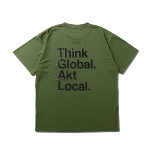 �yAKTR�z �A�N�^�[ AKT LOCAL LOOSE FIT SPORTS TEE �V���[�g�X���[�u 124-019005