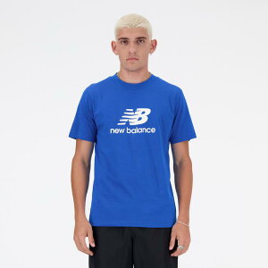 �yNew Balance�z �j���[�o�����X M NB Stacked Logo T�V���c �V���[�g�X���[�u MT41502BUL