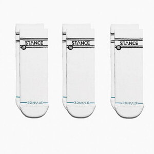 �ySTANCE SOCKS�z �X�^���X �\�b�N�X BASIC QUARTER 3 PACK �\�b�N�X A356A24BAS#WHT