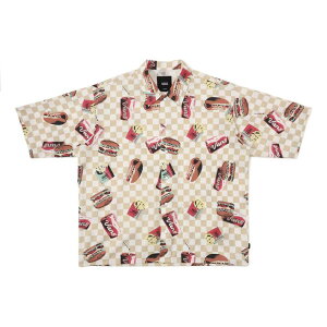�yVANS�z ���@���Y POP FAST FOOD SS SHIRT �V���[�g�X���[�u VN000NNNEF9 ABC-MART����
