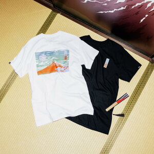 �yVANS�z ���@���Y MT FUJI SS TEE �V���[�g�X���[�u VN000ZV1WHT ABC-MART����