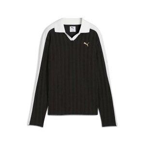 �yPUMA�z �v�[�} W T7 RELAXED LONG SLEEVE POLO �����O�X���[�u 633963
