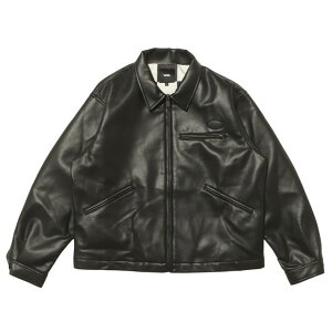 �yVANS�z ���@���Y M Fake Leather Jacket �W���P�b�g 125K1084200