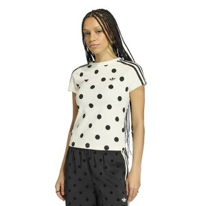���f�B�[�X �yadidas�z �A�f�B�_�X W CALI TEE(POLKADOTS) �V���[�g�X���[�u KV1192