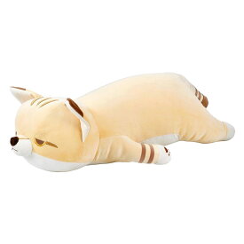 送料無料 ねむねむアニマルズ 抱きまくら Lサイズ プレミアム 【 ぬいぐるみ 抱き枕 だきまくら 動物 大きい 特大 かわいい おしゃれ 猫 犬 クッション 手洗い可 洗える プードル 妊婦 授乳クッション 子供 キッズ ベビー ギフト プレゼント ラッピング無料 】バレンタイン