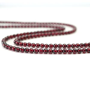 残りわずか 天然石 ビーズ ガーネットAAA 4mm ラウンド 1連売 約38cm 高品質 連売 パワーストーン 丸玉 パーツ 素材 開運 風水 4ミリ