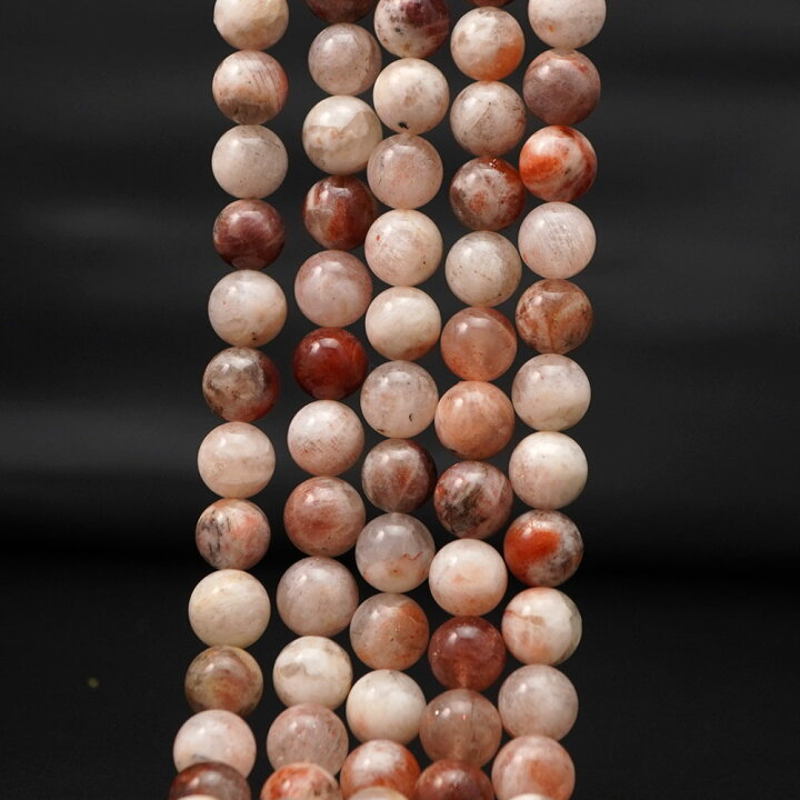 楽天市場】サンストーン 10mm 丸玉 ビーズ 連売り 約38cm ムーン  