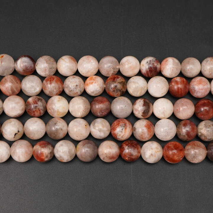 楽天市場】サンストーン 10mm 丸玉 ビーズ 連売り 約38cm ムーン  