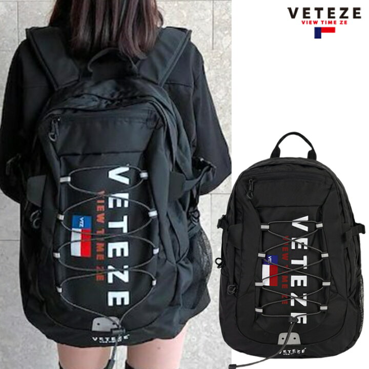 楽天市場】☆配送無料☆ [VETEZE] Big Logo Backpack リュック 通学 