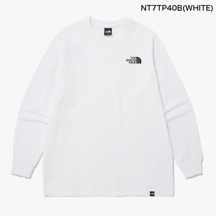 韓国限定 ノースフェイス M ルーズフィット 長袖Tシャツ 新品 国内未  