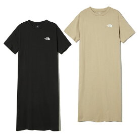 ★配送無料★ [THE NORTH FACE] NT7ZP40 WS COTTON S/S ONEPIECE 韓国 ノースフェイス ワンピース レディース 半袖 ロング ラウンド Tシャツ 夏 レディース