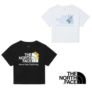 [THE NORTH FACE] NT7UQ34 WfS BLOOMING S/S R/TEE m[XtFCX TVc  EheB[ ؍t@bV Nbv 炩 p
