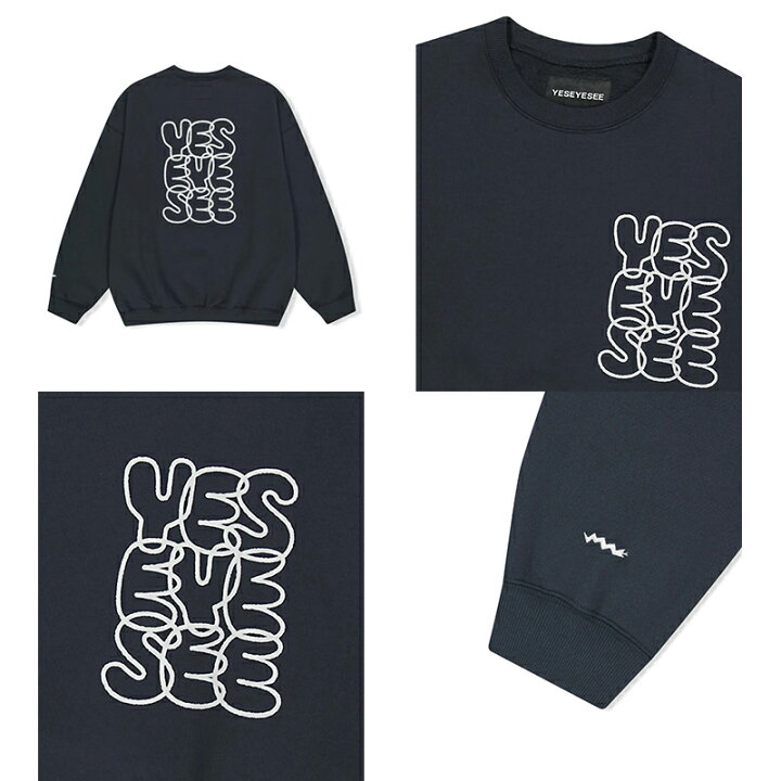 楽天市場】送料無料 YESEYESEE C-Logo Sweatshirt スウェット  