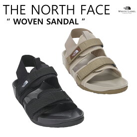 ★配送無料★ [THE NORTH FACE] NS98N08 WOVEN SANDAL 韓国 ザノースフェイス ホワイトラベル スリッパ サンダル ファッション 日常 夏用 2色