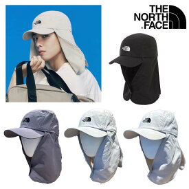★配送無料★[THE NORTH FACE]NE3CR08 ECO LIGHT SHIELD CAP キャップ キャンプキャップ ツバ あご紐 サンシェード 帽子 キャップ 日よけ 紫外線カット 登山 アウトドア トレッキング 海水浴 撥水 レディース メンズ ホワイトレーベル