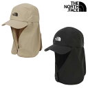 ★配送無料★ [THE NORTH FACE] NE3CR14 ECO LIGHT SHIELD EX CAPキャップ キャンプキャップ ツバ あご紐 サンシェード 帽子 キャップ 日よけ 紫外線カット 登山 アウトドア トレッキング 海水浴 撥水 レディース メンズ ノースフェイス ホワイトレーベル