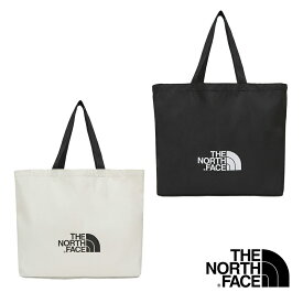 ★配送無料★[THE NORTH FACE] NN2PP81 TNF SHOPPER BAG L アイボリー ブラック トートバッグ 韓国 ザノースフェイス ホワイトラベル かばん 大きいサイズ