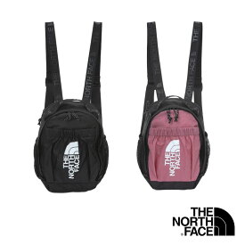 ★配送無料★[THE NORTH FACE] BOZER MINI BACKPACK NM2DN71 韓国 ザノースフェイス ホワイトラベル WHITE LABEL リュックサック リュック 小さい ミニ コンパクトたっぷり 収納 かわいい コーデ レディース メンズ ブラック 黒 韓国 新作 2022 旅行 バッグ 7L