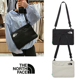 送料無料 [THE NORTH FACE] SLIM CROSS BAG NN2PN11 ノースフェイス スリムクロスバッグ 韓国 ショルダーバッグ 斜め掛け ミニ コンパクト レディース メンズ WHITE LABEL ホワイトラベル スクエア 四角 かわいい 限定 コーデ カジュアル ユニセックス 男女共用 黒 白