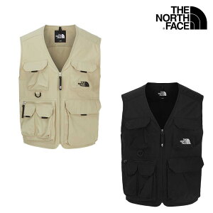 [THE NORTH FACE] NV5VR10 M'S EXPLORING EX VEST bV `bL Cg y y d˒ fB[X Y AEghA V 2025 킢 R[f ؍ m[XtFCX zCgx WHI