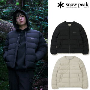z S25WMGDJ60 snow peak LAND LIGHT DOWN JACKET / RDS duck down m[J[_EWPbg y ۉ  h VGbg C[h֗ ^E[X Lv jZbNX H~ 