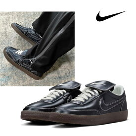 ★配送無料★ NIKE HQ3489-010 KILLSHOT 2 PREMIUM レザー アッパー ガムソール クラシック ローカット クッション性 グリップ 通気性 デイリー 快適 フィット 耐久性 高安定性 高グリップ 反発性 超軽量