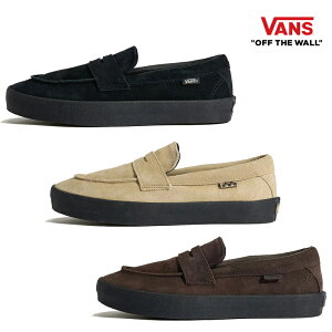 ★配送無料★ VN000VA6 VANS SKATE LOAFER SUEDE 25FW 新作 ローカット スエード クッション グリップ フィット 軽量 ラバーソール メンズ レディース デイリー ストリート コーデ提案 ソックス パンツ V