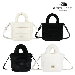 ���z�������� 25FW �V�� NN2PR68 NN2PR69 PLUMPY THE NORTH FACE WHITE LABEL TOTE BAG MINI FUR �؍����胉�C�� 2WAY �R���p�N�g ���[ �t�@�[ �ӂ�ӂ� ���� �R�[�f��� �W���P�b�g NN2PR68K NN2PR68L NN2PR69J NN2PR69K