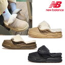 ★配送無料★ [NEW BALANCE] SD3405BE2 SD3405BR2 SD3405BK2 New Balance Puflee v2 Mule 25FW 新作 ルーム おでかけ…