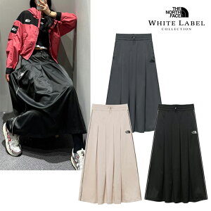 ���z�������� [THE NORTH FACE] NK6NR31 WHITE LABEL �؍����胉�C�� WS SATIN FLARE SKIRT 25SS �T�e�� �t���A �����O �E�G�X�g�S�� ���n���� �̌^�J�o�[ �����₷�� �f�C���[ ���ꂢ�� ���S�h�J �R�[�f��� �j
