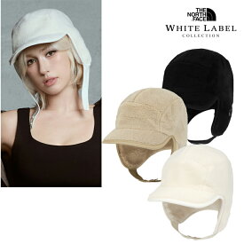 ★再入荷 25FW 新作 配送無料★ [THE NORTH FACE] NE3CR52 WHITE LABEL 韓国限定ライン PUFFY FLEECE EARMUFF CAP ふわふわ あったか 軽量 防風 耳当て ボアフリース デイリー 冬 NE3CR52J NE3CR52K NE3CR52L